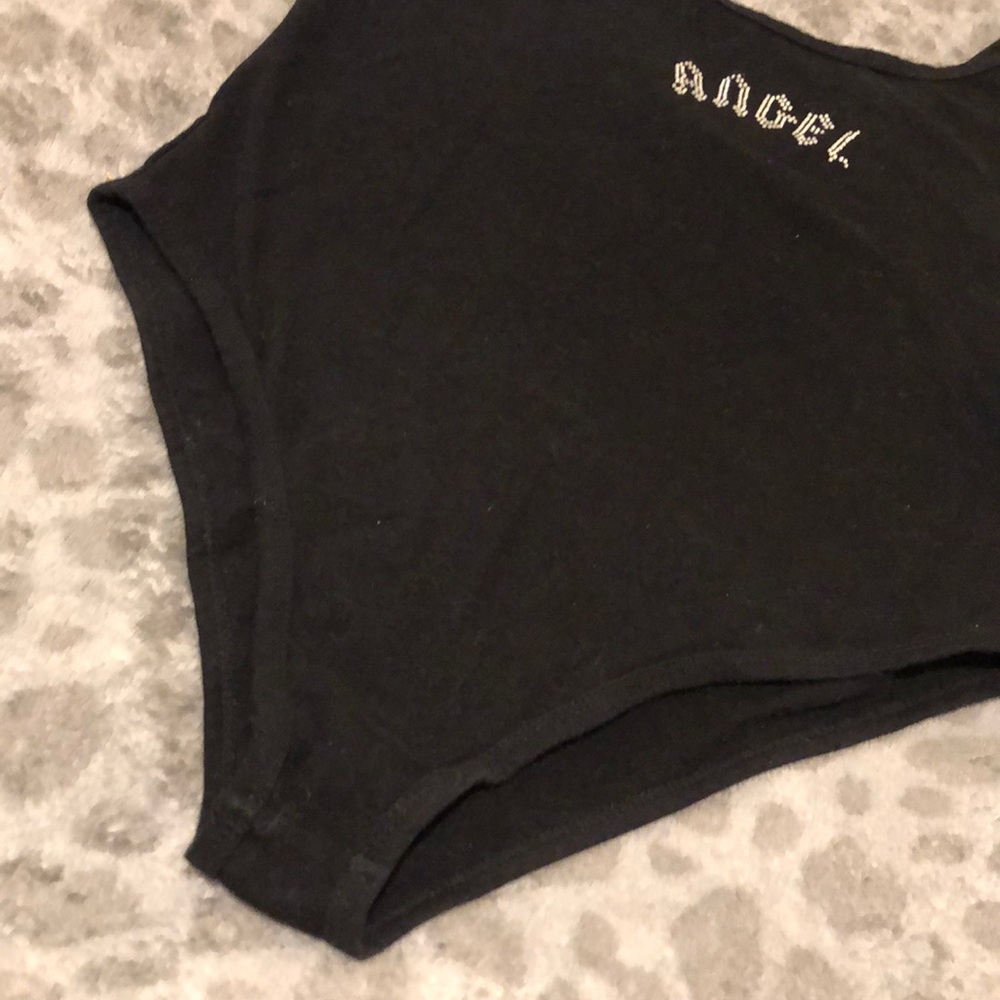 FOREVER 21 BLACK ANGEL BODYSUIT - Picture 2 of 4